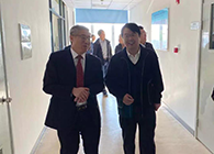 浦东新区管小军副区长一行来CA88考察指导事情