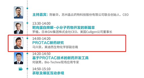 演讲问题：PROTAC手艺的新药开发工具