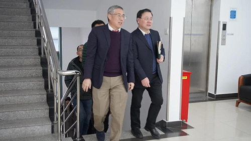 上海市浦东新区政府副区长吴强等调研CA88生物医药