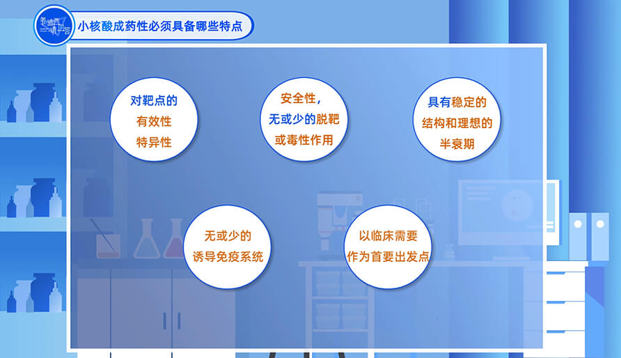 小核酸成药性必需具备哪些特点？？？？？？